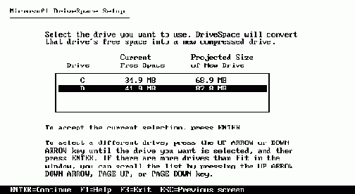   DriveSpace